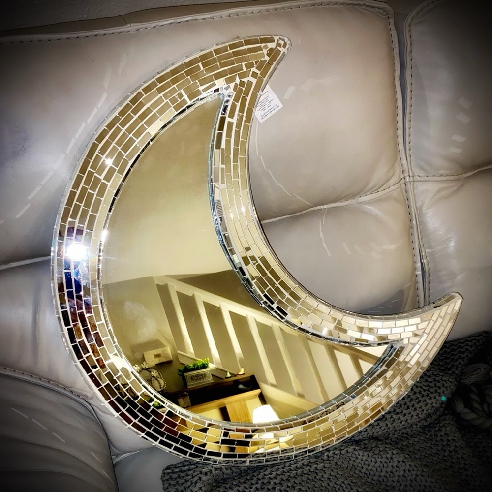 Mosaic Moon Mirror